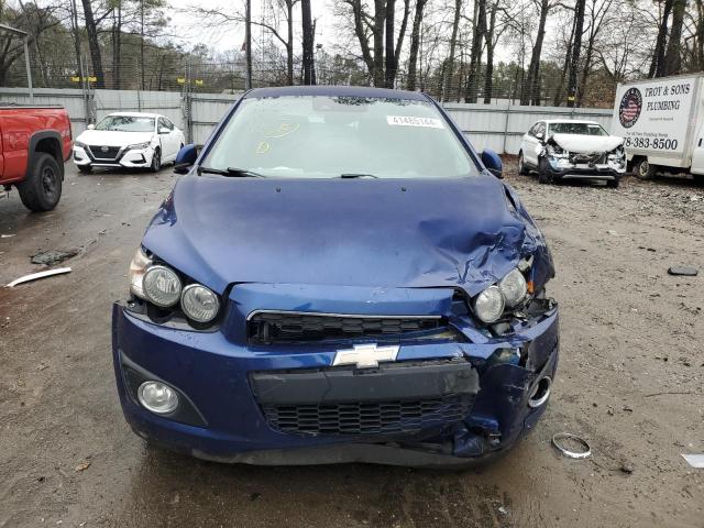 1G1JC5SH0E4221876 - 2014 CHEVROLET SONIC LT BLUE photo 5