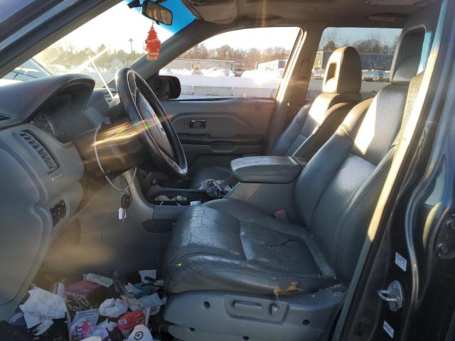 2HKYF18785H567396 - 2005 HONDA PILOT EXL GRAY photo 7