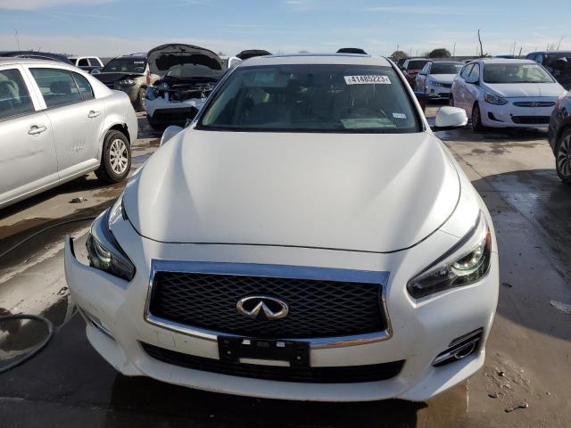 JN1EV7AP0HM736343 - 2017 INFINITI Q50 PREMIUM WHITE photo 5