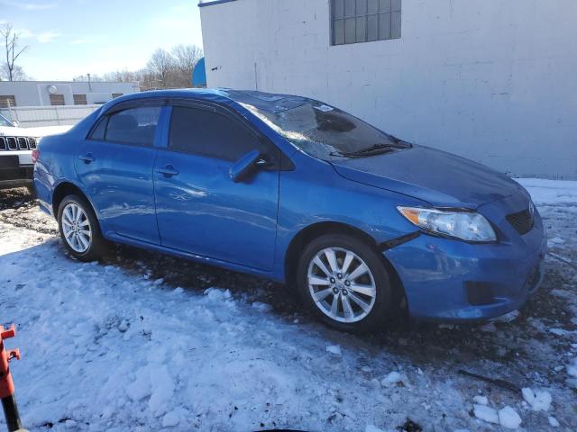 1NXBU4EE5AZ229515 - 2010 TOYOTA COROLLA BASE BLUE photo 4