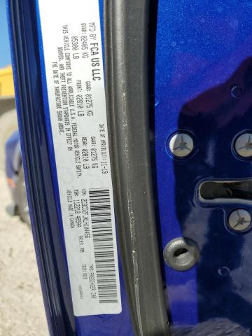 2C3CDZFJXLH104456 - 2020 DODGE CHALLENGER R/T SCAT PACK BLUE photo 12