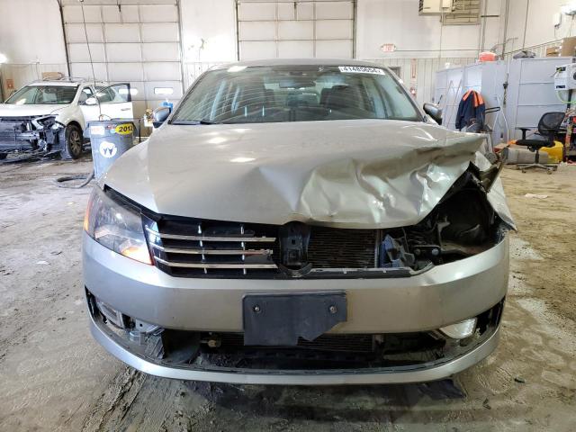 1VWCN7A3XDC143538 - 2013 VOLKSWAGEN PASSAT SEL GRAY photo 5