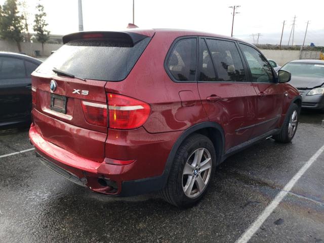 5UXZW0C53BL657744 - 2011 BMW X5 XDRIVE35D RED photo 3