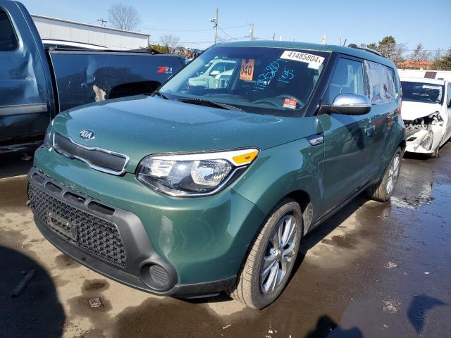 KNDJP3A51E7055213 - 2014 KIA SOUL + GREEN photo 1