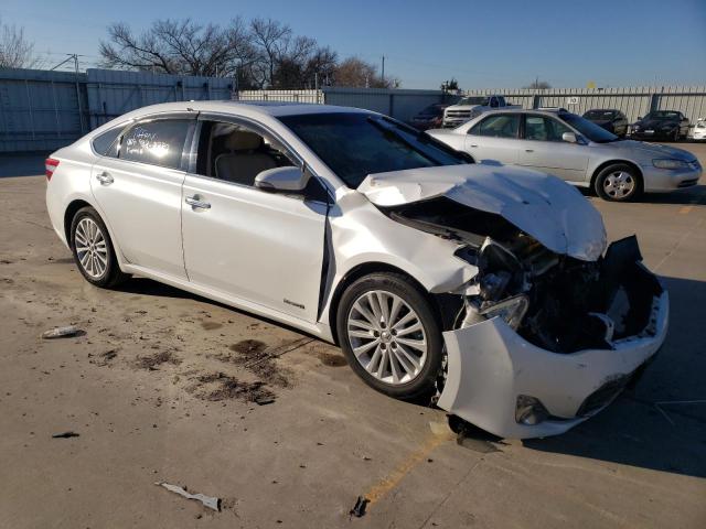 4T1BD1EB4DU013650 - 2013 TOYOTA AVALON HYBRID WHITE photo 4