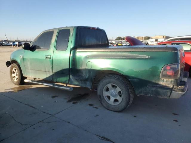 1FTRX07L8XKC09634 - 1999 FORD F150 GREEN photo 2