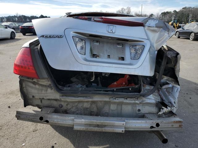 1HGCM55457A036508 - 2007 HONDA ACCORD LX GRAY photo 6