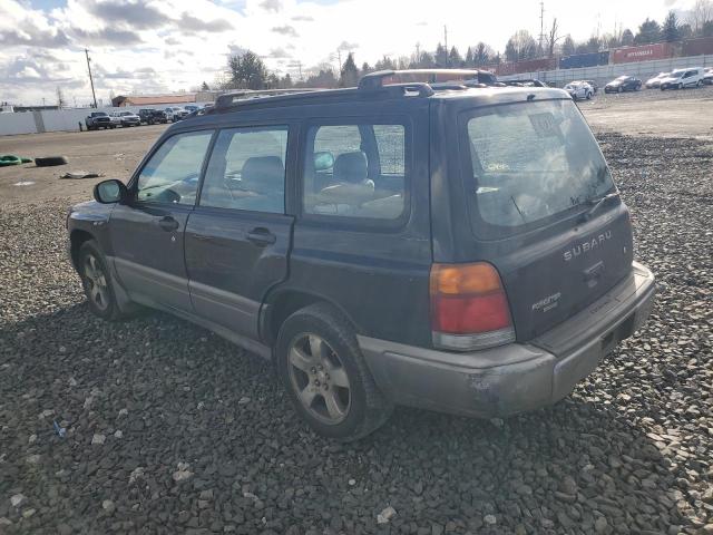 JF1SF6555XH712617 - 1999 SUBARU FORESTER S შავი ფოტო 2