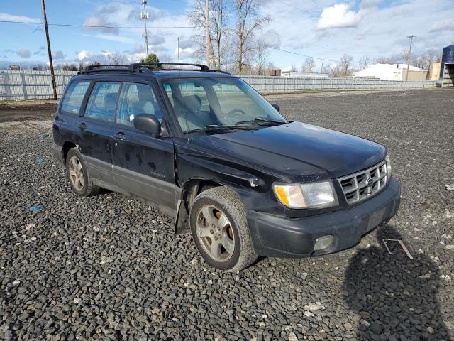 JF1SF6555XH712617 - 1999 SUBARU FORESTER S BLACK photo 4