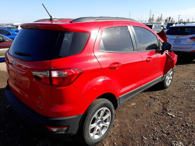 MAJ3S2GE7LC347838 - 2020 FORD ECOSPORT SE RED photo 3