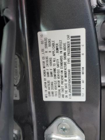 JH4CU2F60AC020840 - 2010 ACURA TSX GRAY photo 13