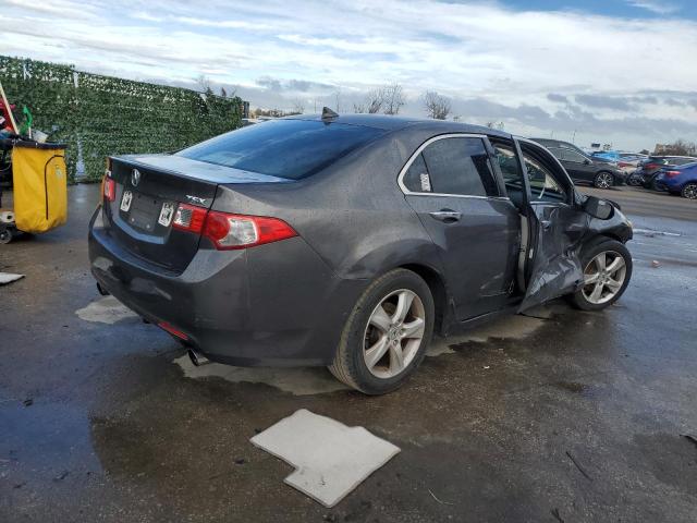 JH4CU2F60AC020840 - 2010 ACURA TSX GRAY photo 3