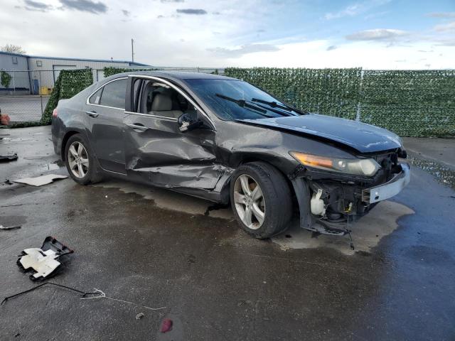 JH4CU2F60AC020840 - 2010 ACURA TSX GRAY photo 4