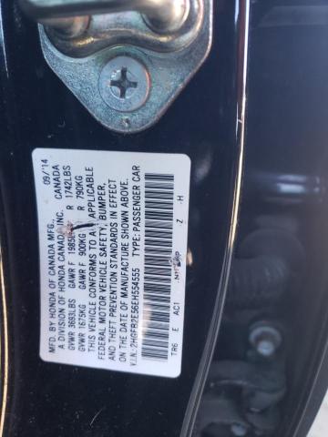 2HGFB2E56EH554555 - 2014 HONDA CIVIC LX BLACK photo 13