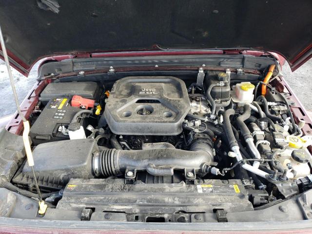 1C4JJXP68NW170129 - 2022 JEEP WRANGLER U SAHARA 4XE BURGUNDY photo 12