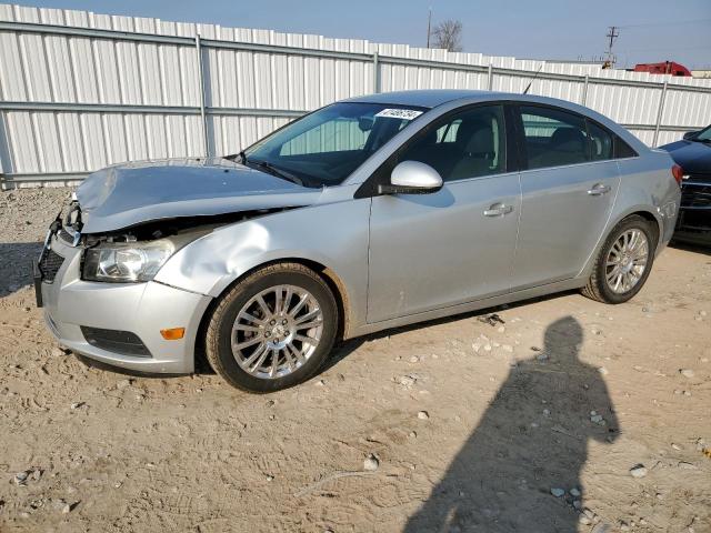 1G1PK5S98B7243642 - 2011 CHEVROLET CRUZE ECO SILVER photo 1