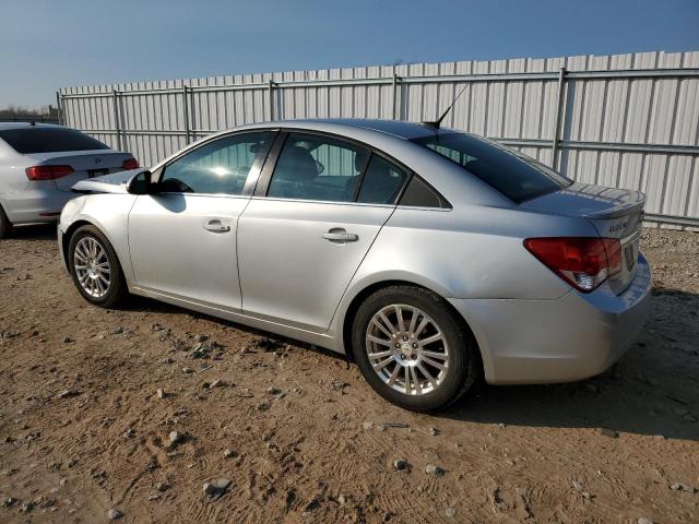 1G1PK5S98B7243642 - 2011 CHEVROLET CRUZE ECO SILVER photo 2