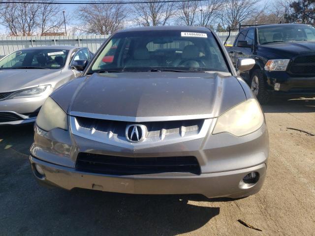 5J8TB18278A012270 - 2008 ACURA RDX GRAY photo 5