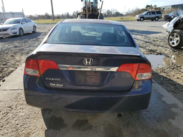 2HGFA16609H515339 - 2009 HONDA CIVIC LX-S 蓝色 照片 6