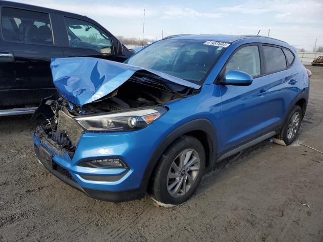 KM8J3CA41HU276329 - 2017 HYUNDAI TUCSON LIMITED BLUE photo 1