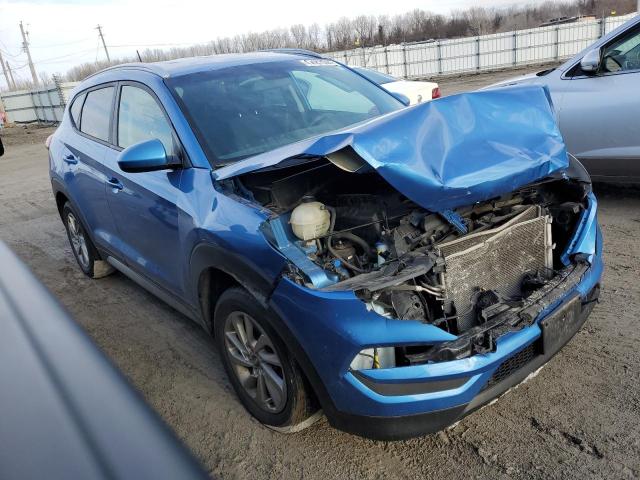 KM8J3CA41HU276329 - 2017 HYUNDAI TUCSON LIMITED BLUE photo 4