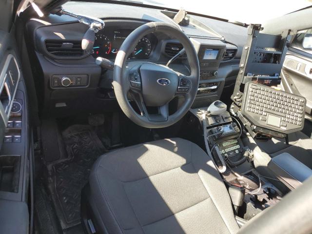 1FM5K8AB1NGA03787 - 2022 FORD EXPLORER POLICE INTERCEPTOR შავი ფოტო 8