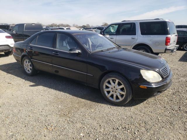 WDBNG75J61A157702 - 2001 MERCEDES-BENZ S 500 BLACK photo 4