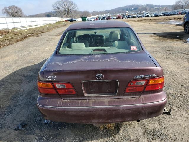 4T1BF18B6XU312387 - 1999 TOYOTA AVALON XL MAROON photo 6