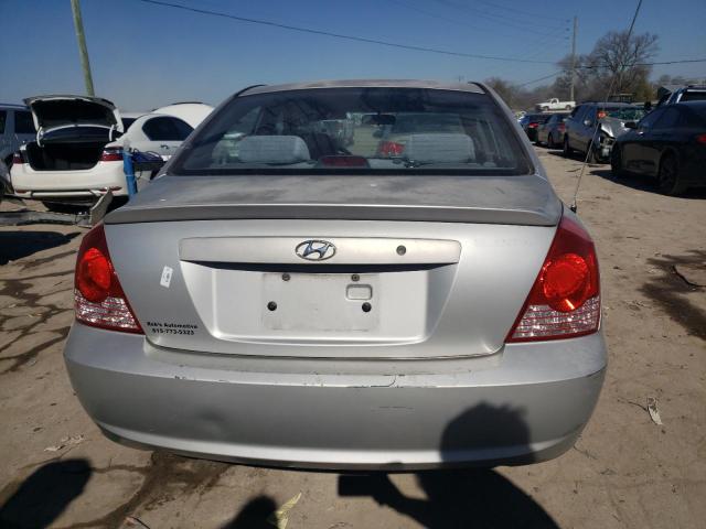 KMHDN46D55U162965 - 2005 HYUNDAI ELANTRA GLS SILVER photo 6