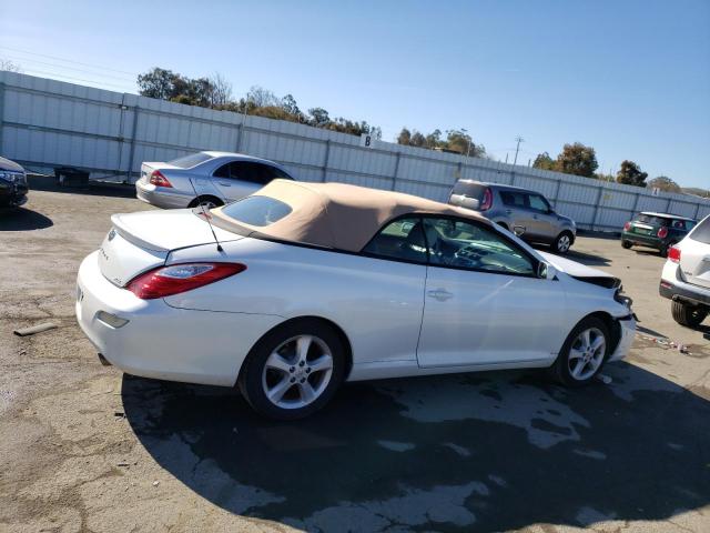 4T1FA38P07U126402 - 2007 TOYOTA CAMRY SOLA SE WHITE photo 3