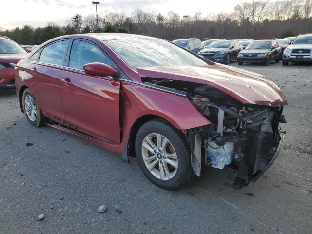 5NPEB4AC7CH380610 - 2012 HYUNDAI SONATA GLS RED photo 4