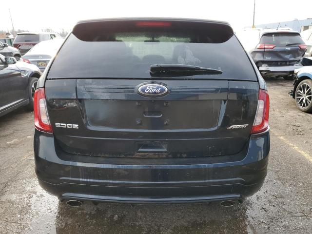 2FMDK4AK3EBA31070 - 2014 FORD EDGE SPORT BLACK photo 6