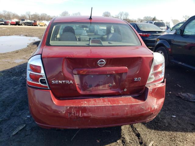 3N1AB61E57L713813 - 2007 NISSAN SENTRA 2.0 MAROON photo 6