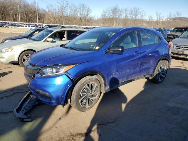 3CZRU6H17LM725778 - 2020 HONDA HR-V SPORT BLUE photo 1