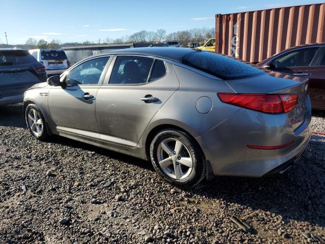 5XXGM4A70EG312265 - 2014 KIA OPTIMA LX GRAY photo 2