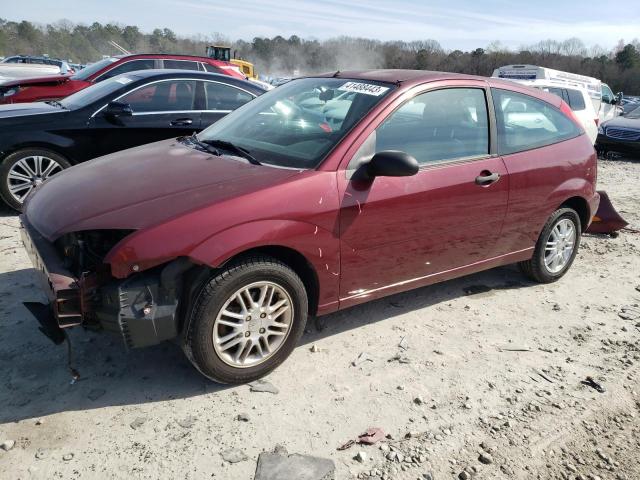 1FAFP31N16W245998 - 2006 FORD FOCUS ZX3 BURGUNDY photo 1