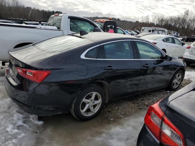 1G1ZB5ST2GF334830 - 2016 CHEVROLET MALIBU LS BLACK photo 3