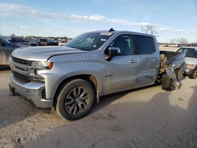 1GCPWCED8KZ142427 - 2019 CHEVROLET SILVERADO SILVER photo 1