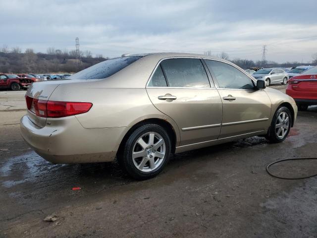 1HGCM665X5A056103 - 2005 HONDA ACCORD EX GOLD photo 3