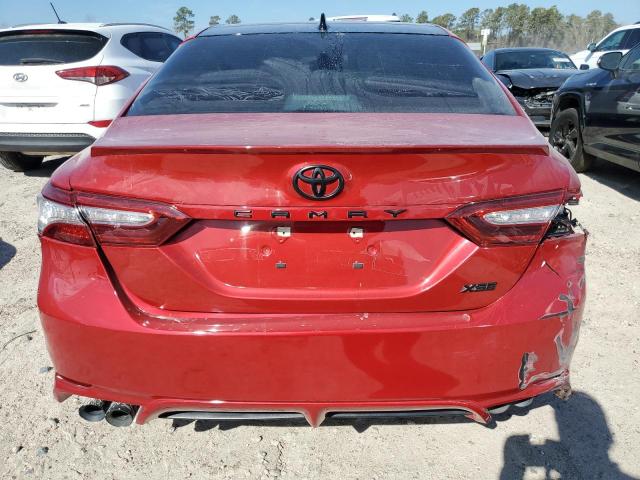 4T1K61AK8LU361031 - 2020 TOYOTA CAMRY XSE RED photo 6