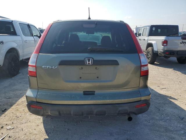 JHLRE38378C016136 - 2008 HONDA CR-V LX GREEN photo 6