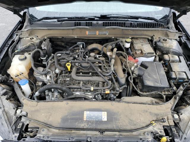 3FA6P0HD2LR149422 - 2020 FORD FUSION SE BLACK photo 11