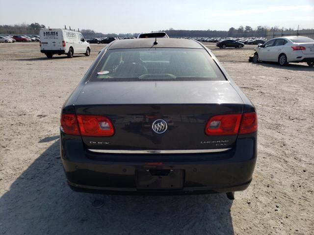 1G4HD57278U181707 - 2008 BUICK LUCERNE CXL BLACK photo 6