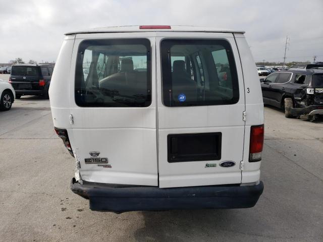 1FMNE1BW9ADA08022 - 2010 FORD ECONOLINE E150 WAGON WHITE photo 6