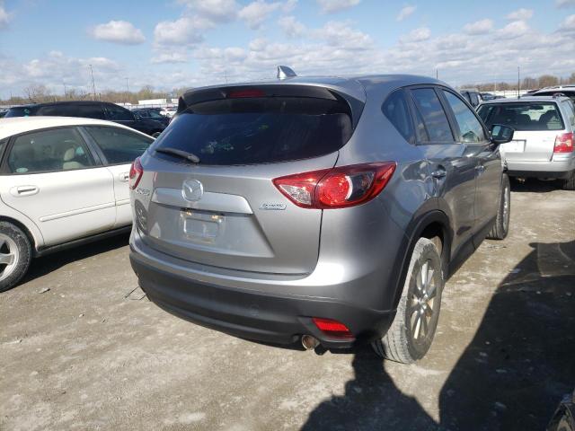 JM3KE2CY5F0509718 - 2015 MAZDA CX-5 TOURING GRAY photo 4