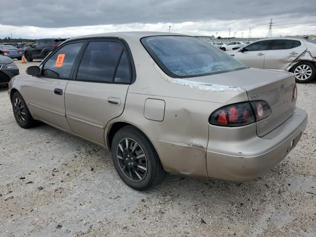 1NXBR12E8XZ201771 - 1999 TOYOTA COROLLA VE BEIGE photo 2