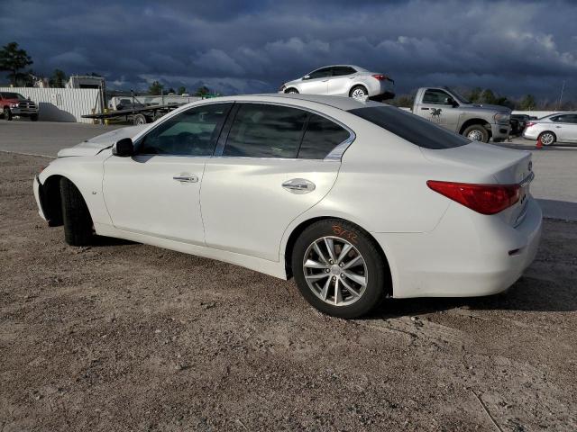 JN1BV7AP7FM341883 - 2015 INFINITI Q50 BASE WHITE photo 2