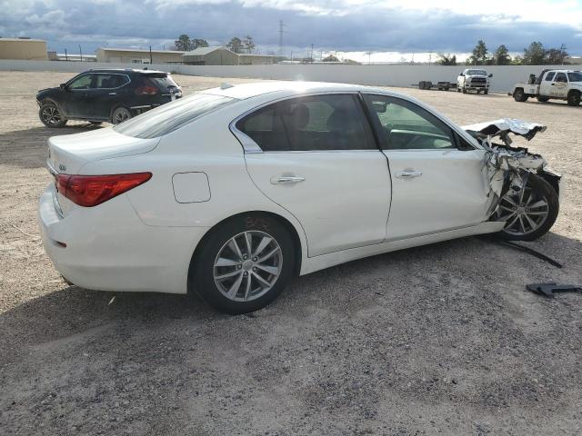 JN1BV7AP7FM341883 - 2015 INFINITI Q50 BASE WHITE photo 3