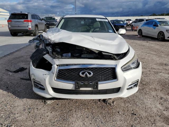 JN1BV7AP7FM341883 - 2015 INFINITI Q50 BASE WHITE photo 5