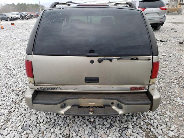 1GKCS13W9Y2257319 - 2000 GMC JIMMY أسمر صورة 6